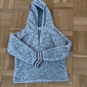 PJ SALVAGE Cozy furry pullover